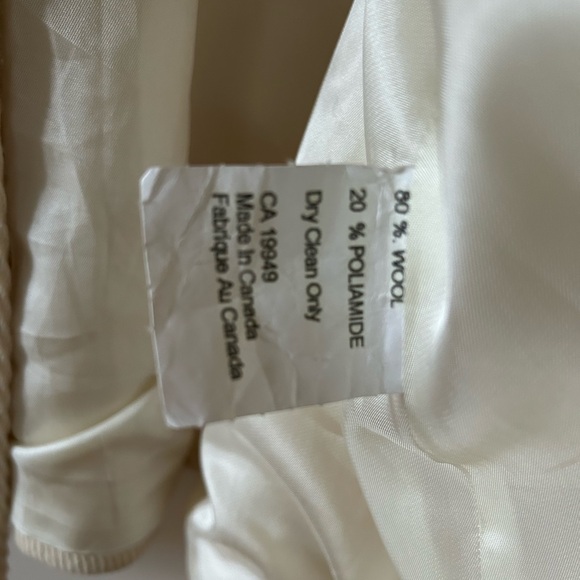 Ivory/crème coat - Picture 6 of 9